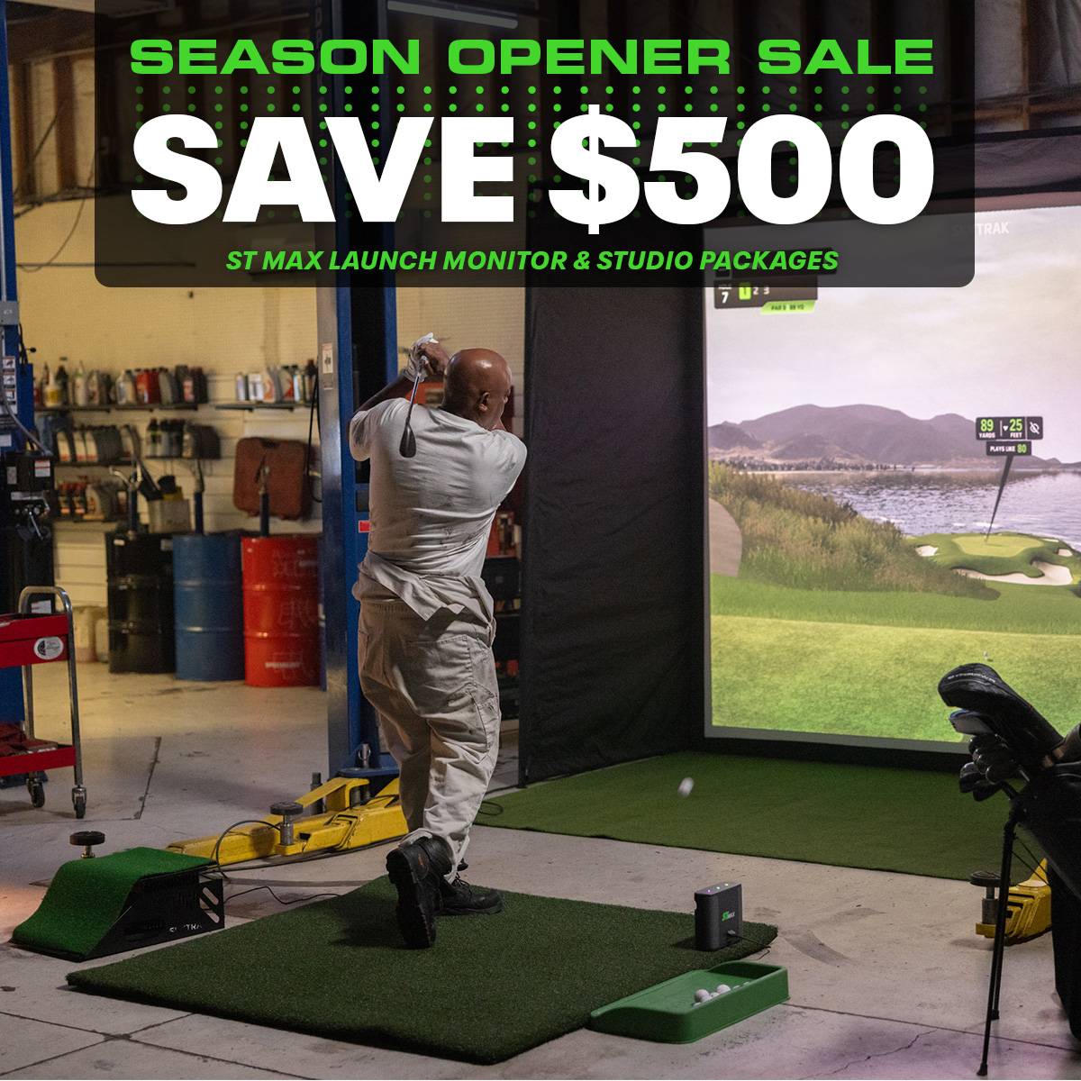 Season Opener Sale! Save $500 on ST MAX Launch Monitor and Studio Packages!